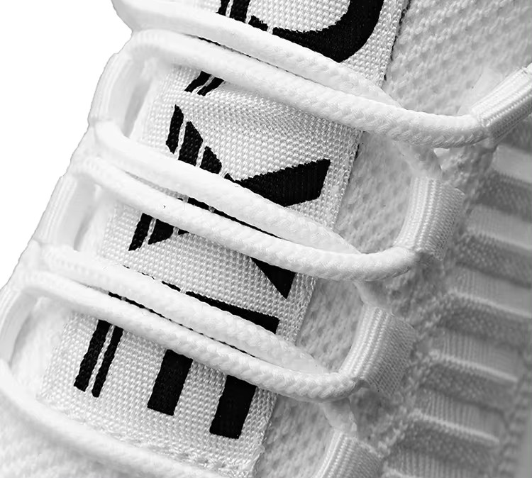 ELEWHVTË™ | Fallz Sneakers White Mens Mesh Sneakers Product Image Laces
